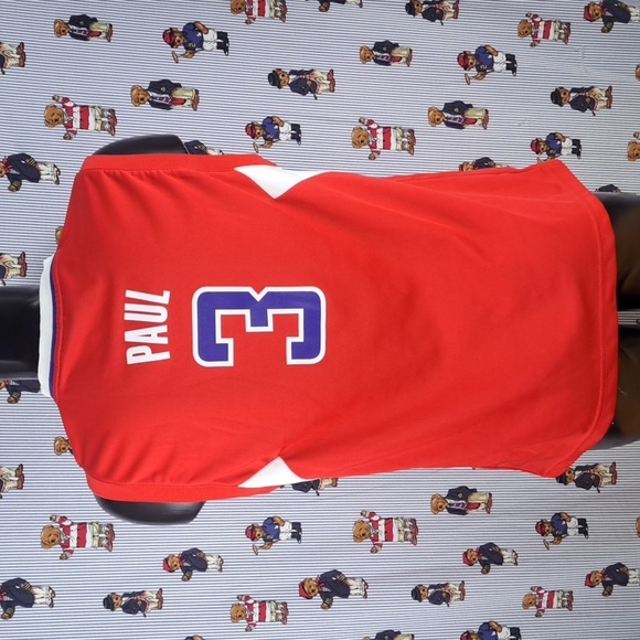 2013 Los Angeles Clippers Chris Paul.#3 red Youth XL Adult SM basketball jersey - Picture 4 of 7